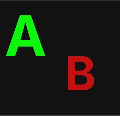 symbole dys ou daltonisme